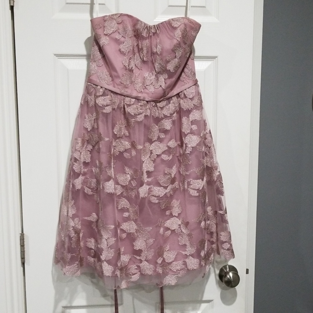 Used formal dress, dusty rose size 6